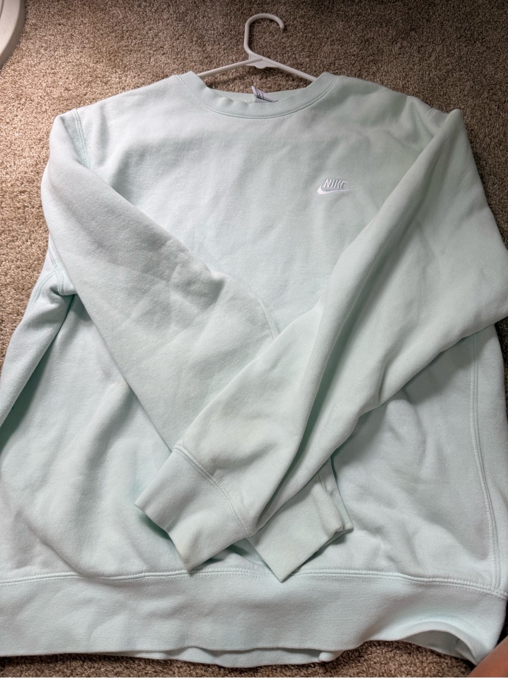 Nike Men’s Crewneck Sweatshirt - Pale Mint